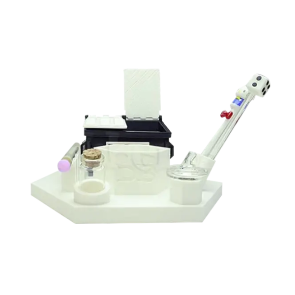 Dabberbox / Dab Station W/ Dumpster And Glass Jar